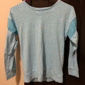 Blue long sleeve shirt